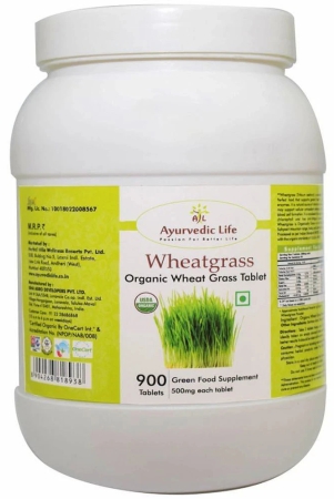 Ayurvedic Life Wheatgrass Tablet 900 no.s Pack Of 1