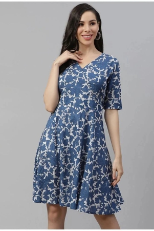 divena-cotton-blue-fit-and-flare-dress-xl