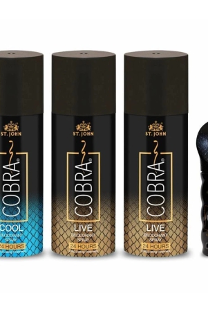 stjohn-cobra-live-150ml2cool-150ml-perfume-15ml-deodorant-spray-perfume-for-men-pack-of-4