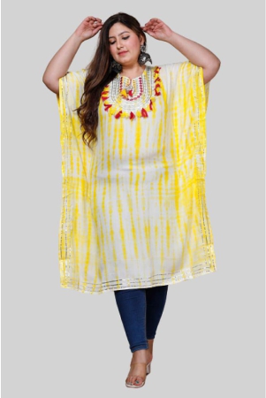 miravan-yellow-cotton-womens-kaftan-kurti-pack-of-1-none