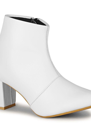 ishransh-white-womens-ankle-length-boots-none