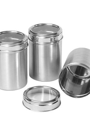 dynore-500750950-ml-steel-food-container-set-of-3-950-ml-silver