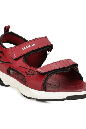 campus-maroon-mens-floater-sandals-none