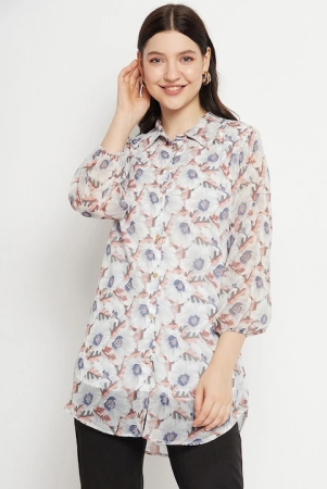 shirt-collar-floral-printed-tunic