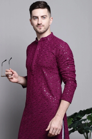 sequin-embroidered-pure-cotton-kurtas-s-purple