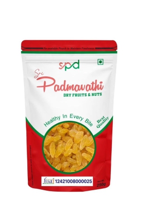 Sri Padmavathi Dry Fruits &Nuts Green Kishmish(250g)