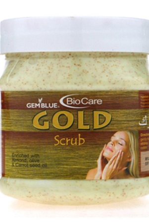 biocare-gemblue-gold-scrub-500-gm