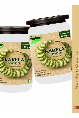 rawmest-100-pure-karela-powder-200-gm-pack-of-2