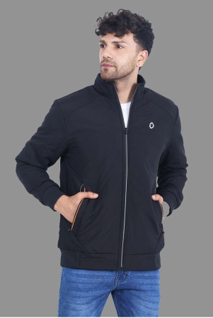 dollar-black-synthetic-regular-fit-mens-windcheater-jacket-pack-of-1-none