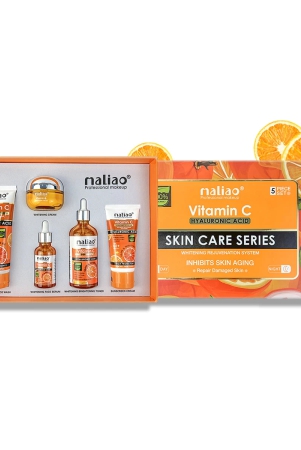 maliao-makeup-5-piece-organic-vitamin-c-skin-care-set-sunscreen-serum-face-wash-whitening-cream-toner-330g