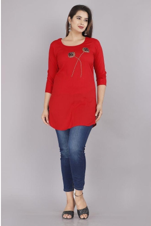 jc4u-red-rayon-womens-straight-kurti-pack-of-1-none