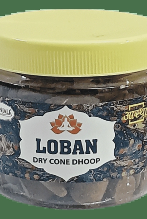 AASTHA LOBAN CONE DHOOP - 80 GM