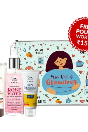 ctm-kit-for-combination-skin-vitamin-c-face-wash-rose-water-sun-defence-spf50-get-a-free-pouch