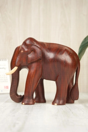 handmade-wooden-elephant-statue-traditional-decorative-showpiece-