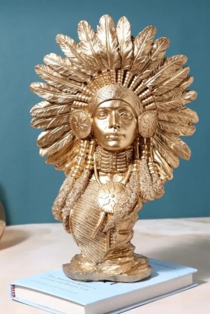 the-native-american-figurine-gold