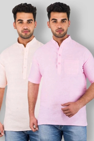 deshbandhu-dbk-multicolor-cotton-mens-regular-kurta-pack-of-2-none