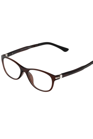 redex-oval-unisex-brown-color-full-frame-progressive-lens