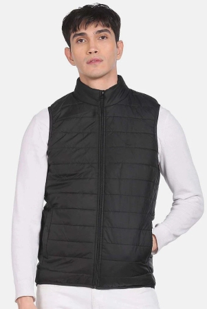 ppthefashionhub-polyester-mens-puffer-jacket-black-pack-of-1-none