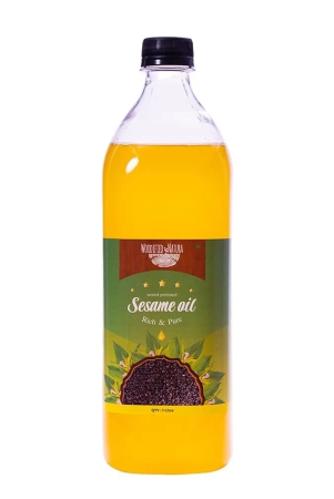 -wood-pressed-sesame-oil-1-litre-rich-pure-natural-unrefined-for-cooking-hair-skin-care