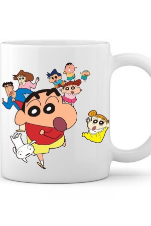 thrifkart-shinchan-cartoon-mug-ceramic-coffee-mug-1-pcs-350-ml-white