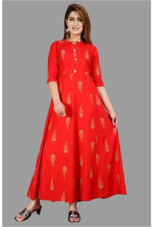 sipet-red-rayon-womens-anarkali-kurti-pack-of-1-none