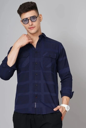 paul-street-navy-blue-100-cotton-slim-fit-mens-casual-shirt-pack-of-1-none