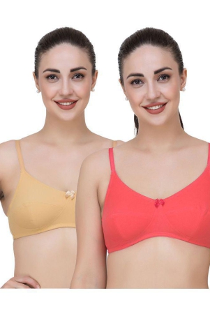 fasense-cotton-minimizer-bra-multi-color-34b