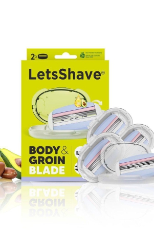 letsshave-body-and-groin-razor-blades-for-men-3-blade-painless-groin-and-body-hair-remover-with-dual-moisture-bars-made-in-south-korea-pack-of-4