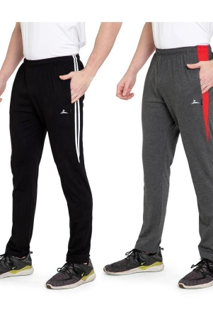 zeffit-multicolor-cotton-blend-mens-sports-trackpants-pack-of-2-m