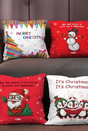 indigifts-christmas-cushion-covers-holiday-fun-with-cute-christmas-characters-set-of-4-cushion-cover-18x18-inches-christmas-cushion-christmas-decorations-for-house-xmas-decorations