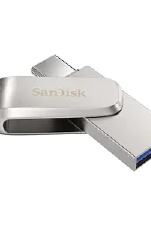 sandisk-64gb-sdddc4-ultra-dual-drive-luxe-usb-31-type-c-metal-pendrive-silver