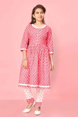 aarika-pink-cotton-girls-kurti-pack-of-1-none