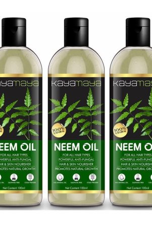 kayamaya-100-pure-neem-oil-for-hair-skin-oil-100-ml-pack-of-3