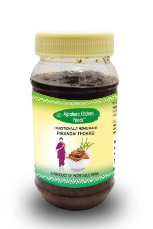 agrahara-kitchen-foods-pirandai-thokku-home-made-with-traditional-flavours-and-no-added-preservatives-300gm