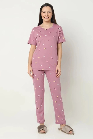 smarty-pants-pink-cotton-womens-nightwear-nightsuit-sets-pack-of-1-none