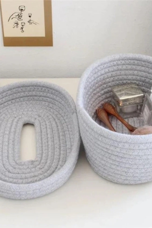 cotton-rope-tissue-holder-organizer-box-grey