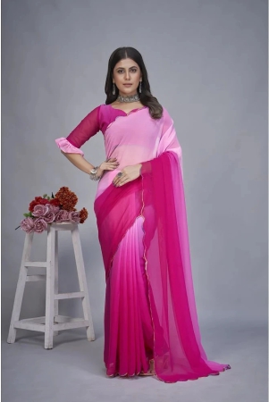 apnisha-georgette-dyed-saree-with-blouse-piece-pink-pack-of-1-pink