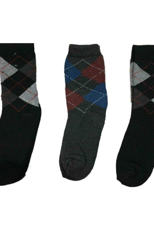 Womens Woollen Socks -Pack of 3 - None