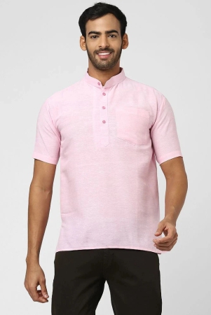 deshbandhu-dbk-pink-cotton-mens-regular-kurta-pack-of-1-none