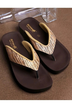 aerowalk-gold-womens-leather-slipper-none