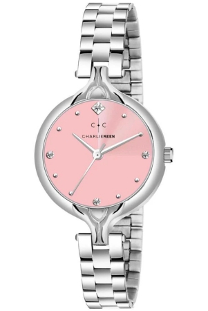 charliekeen-silver-stainless-steel-analog-womens-watch