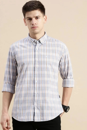 showoff-cotton-blend-regular-fit-checks-full-sleeves-mens-casual-shirt-cream-pack-of-1-none