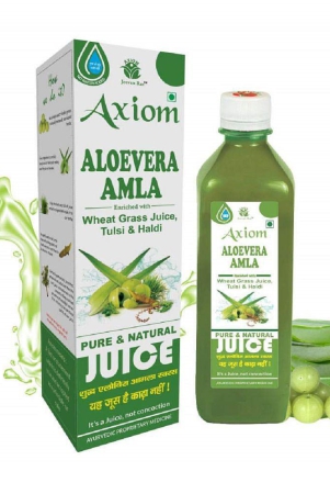 Axiom Aloevera Amla Juice 500ml (Pack of 2)