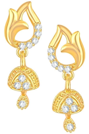 vivastri-golden-drop-earrings-pack-of-1-golden