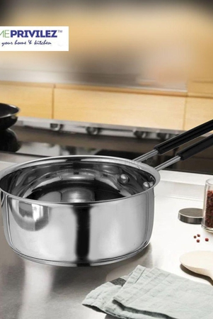 Stainless Steel Saucepan/Tea pan with capsulated induction bottom