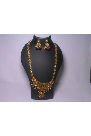 indian-traditional-gold-plated-kundan-meenakari-necklace-set-with-earrings