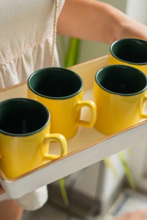 espresso-ceramic-cup-set-of-4-sunny-yellow-emerald-green