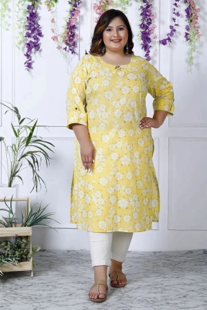 swasti-cotton-printed-straight-womens-kurti-yellow-pack-of-1-none