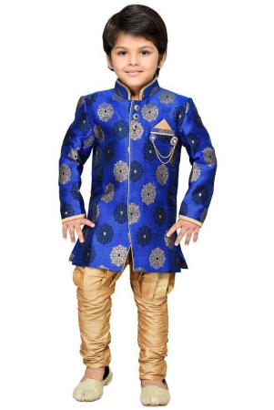 AJ Dezines Boys Indo Western Sherwani Suit for Kids - None