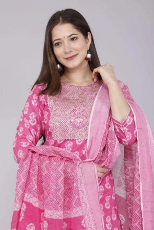 kurti-with-pant-dupatta-dupatta-sets-m-pink